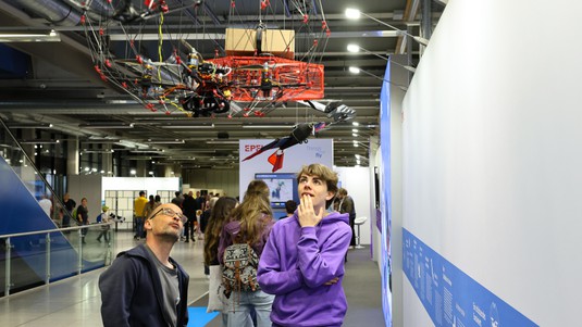 The EPFL stand at the BEA fair in Bern.  2022 EPFL/ Alain Herzog- CC-BY-SA 4.0