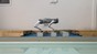 The robot spontaneously changed its gait to cross a terrain with gaps. 2024 EPFL/BioRob-CC-BY-SA 4.0