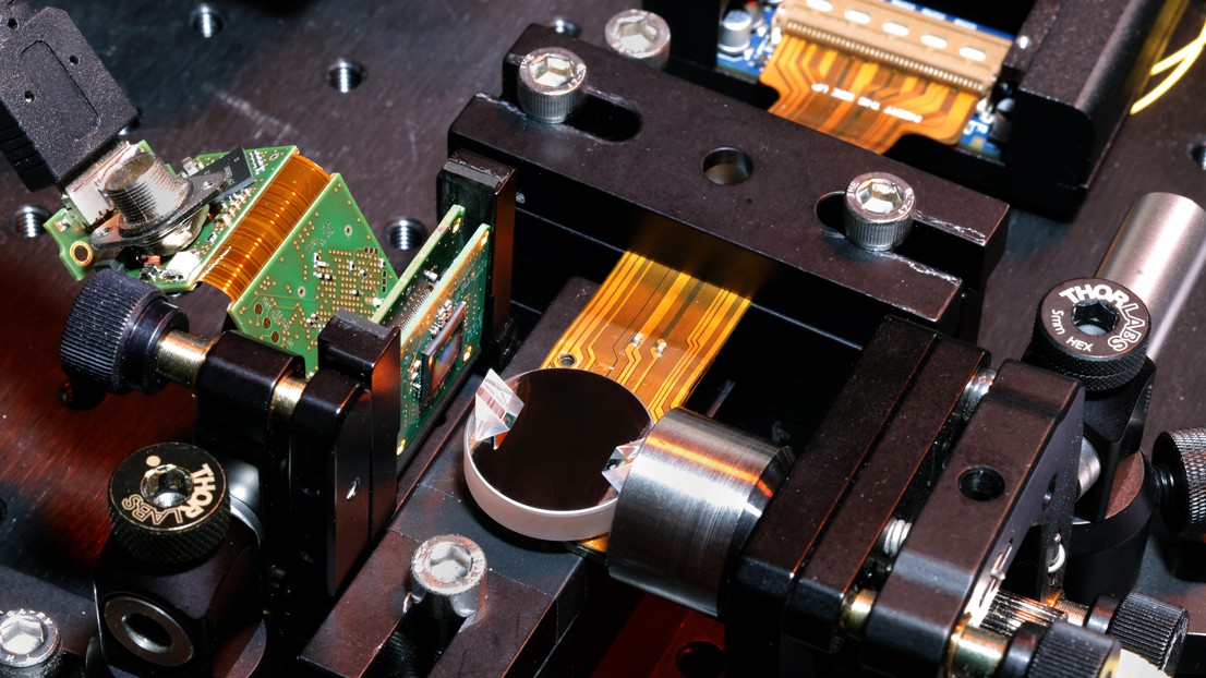 The core of the optical processor © Alain Herzog