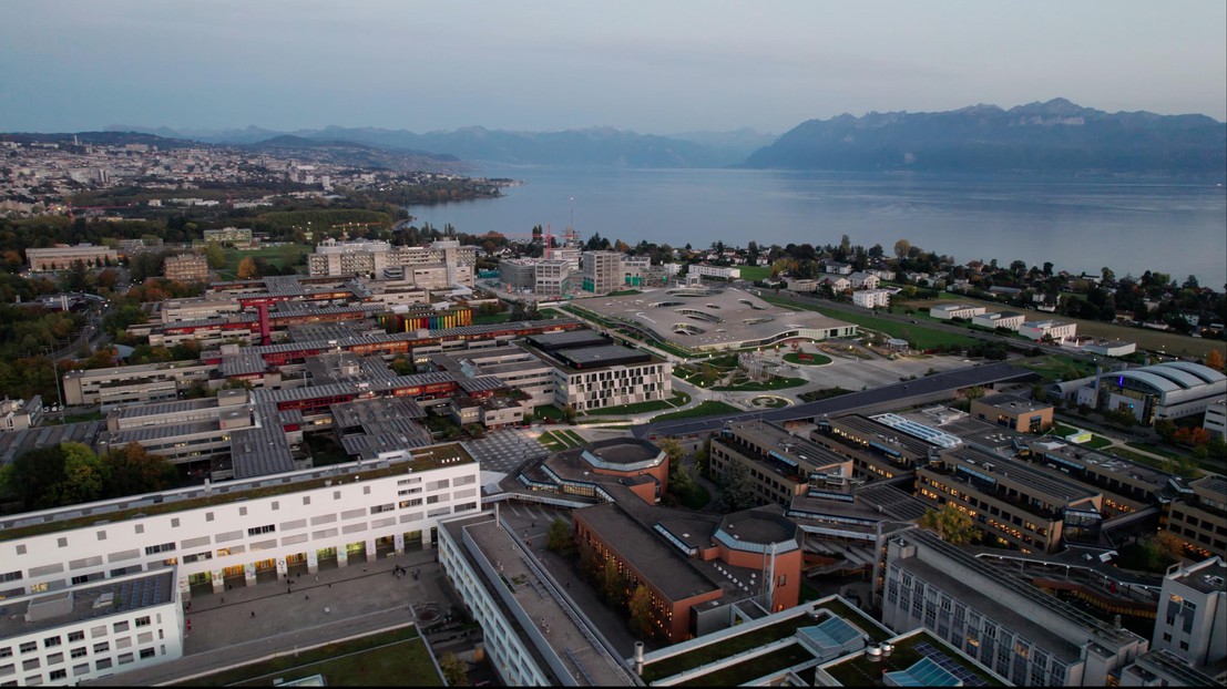 The EPFL campus © 2021 EPFL