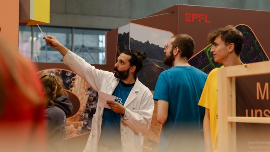 EPFL takes part in Olma, Switzerland’s autumn fair - 2026 EPFL/Mathias Udriot, Laetitia Dällenbach, and Lucien Wullyamoz - CC BY SA