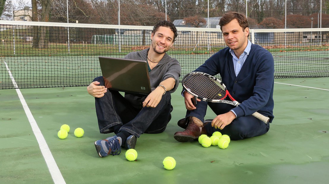 Naïk Londono (left) and Wiktor Bourée © 2015 EPFL / Alain Herzog Naïk Londono (left) and Wiktor Bourée © 2015 EPFL / Alain Herzog