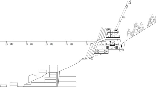 Inhabited infrastructure resolves problems of mobility and housing. © Fiona Pià