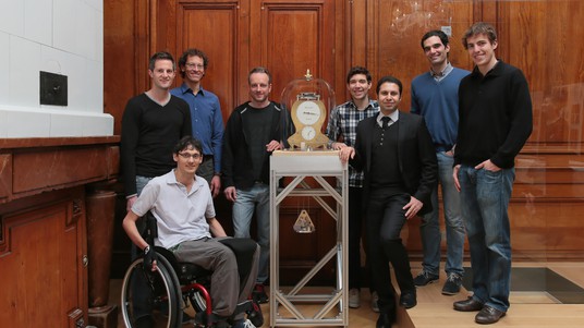 The team that worked on IsoSpring© Alain Herzog / 2016 EPFL