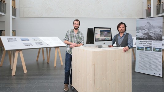 Timothée Produit and Salvatore Aprea. © Alain Herzog / 2017 EPFL