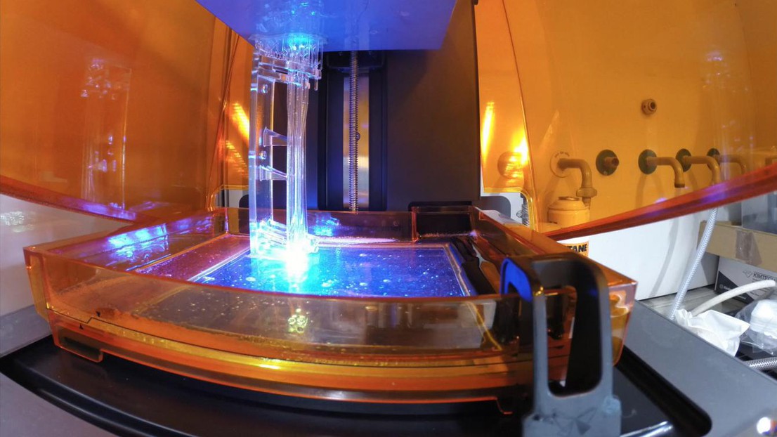 The 3D printer used in this study © A. Osterwalder/EPFL