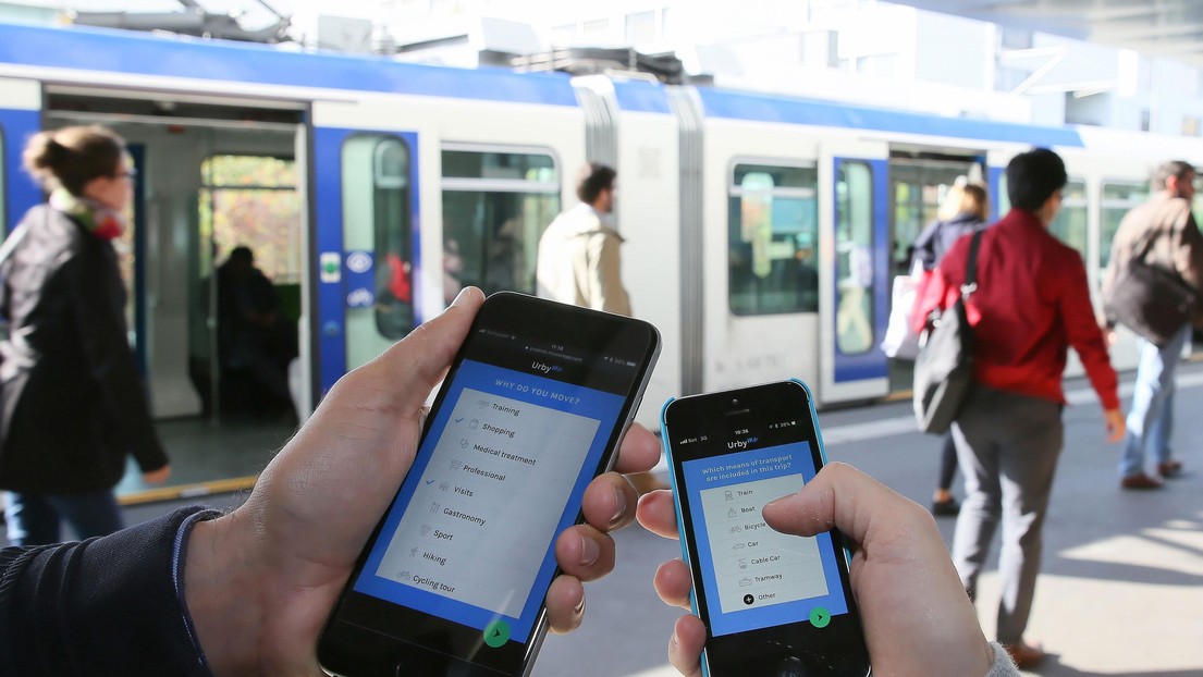 Month-long tests of the new app will begin today in partnership with Transports Lausannois (tl). ©Alain Herzog/EPFL