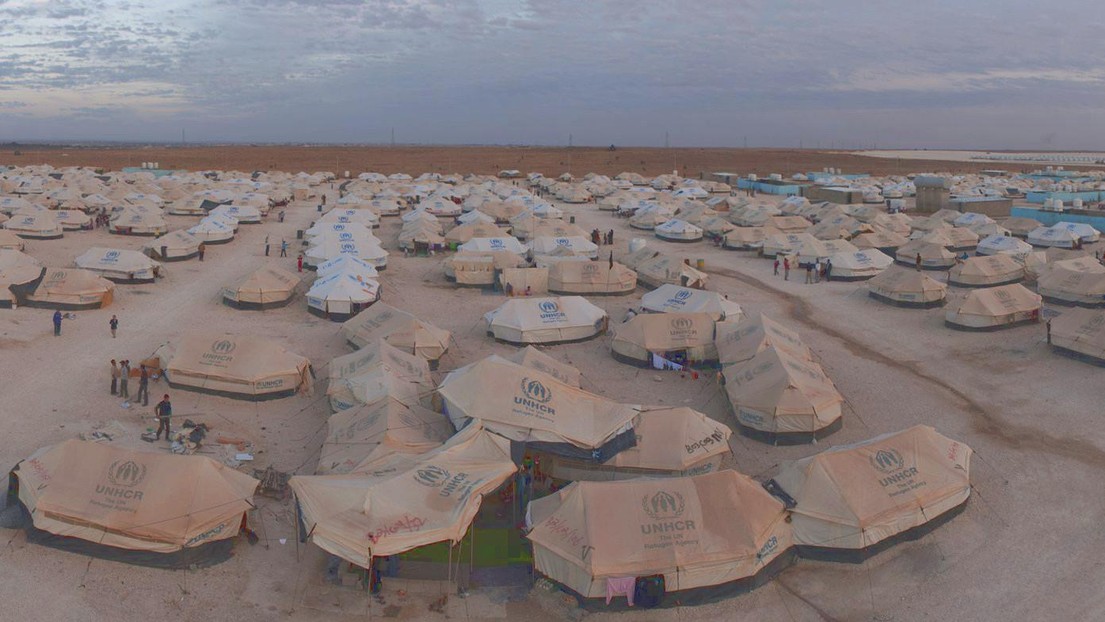 © UNHCR/Photo Unit - Zaatari refugee camp in northern Jordan, where researchers tested an independant messaging system.