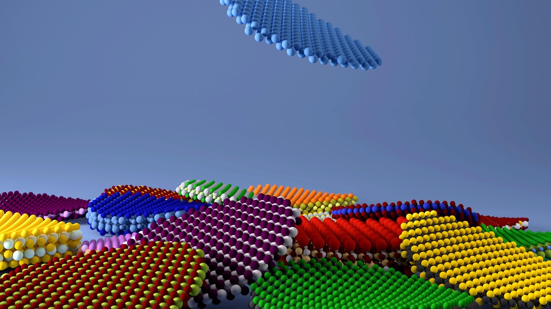EPFL scientists identified more than 1000 2D materials. ©EPFL/G.Pizzi