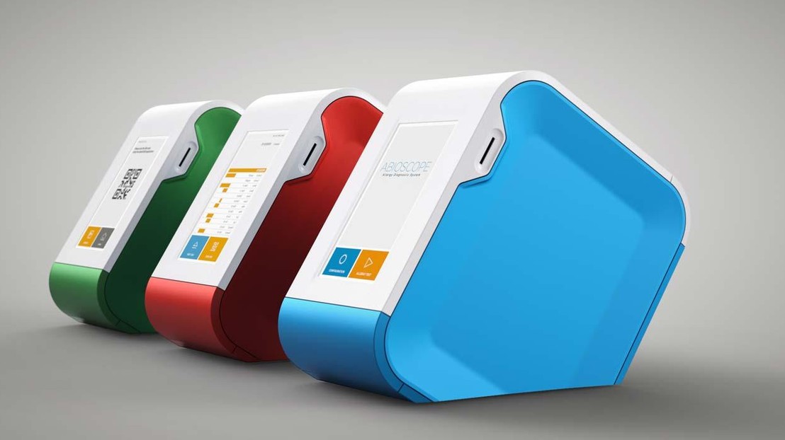 Abionic's biomedical diagnostic platform, based on microfluidics, delivers test results using a single drop of blood in a matter of minutes © 2018 Abionic