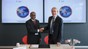 Koffi N’Guessan et Pierre Vandergheynst © 2018 EPFL/Alain Herzog