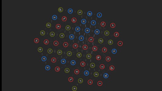 The ENAC galaxy. © EPFL