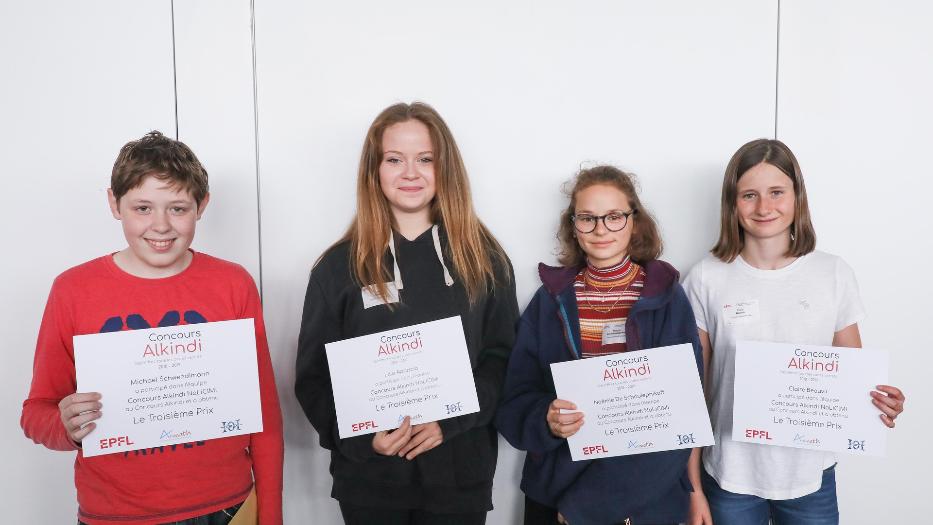 Third place: Team “NoLiCiMi”. © 2019 Alain Herzog