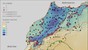 Situation actuelle au nord du Maroc. © LASIG / EPFL