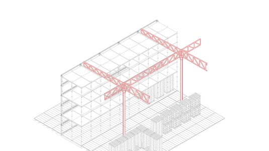 Réemploi du dépôt de tram Burgernziel Alter.© EAST Lab EPFL 2020